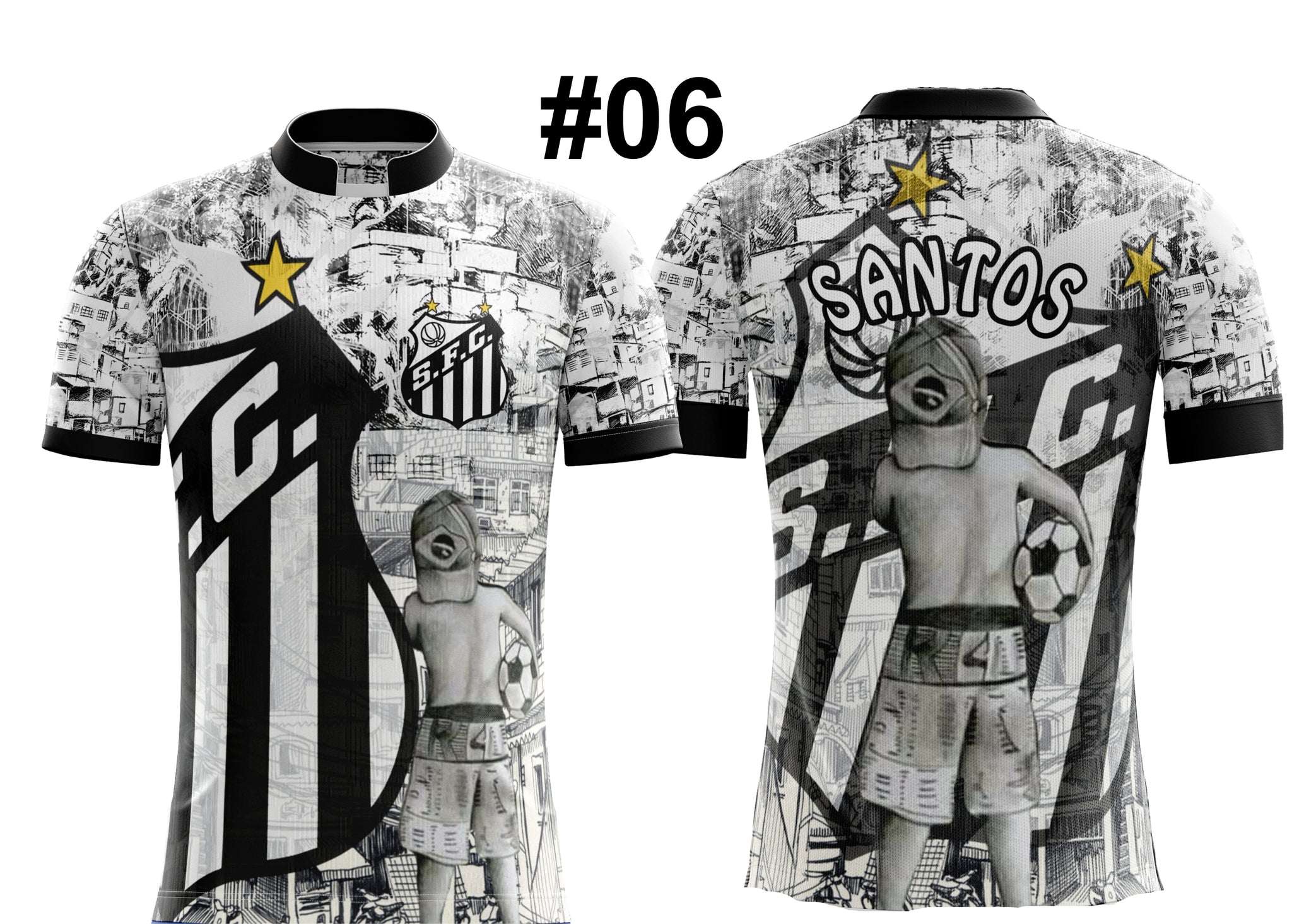 Camiseta Santos #06