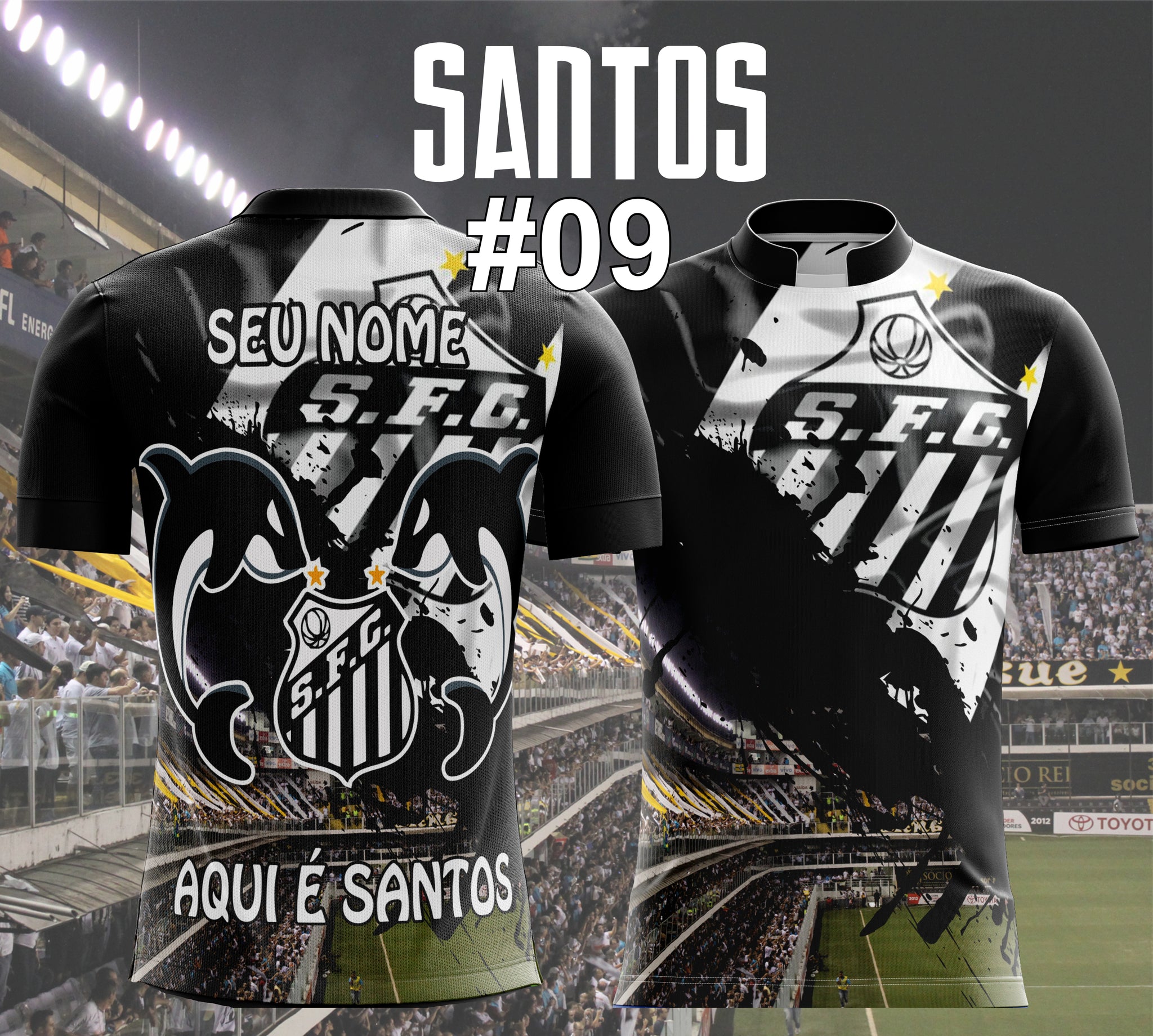 Camiseta Santos #09